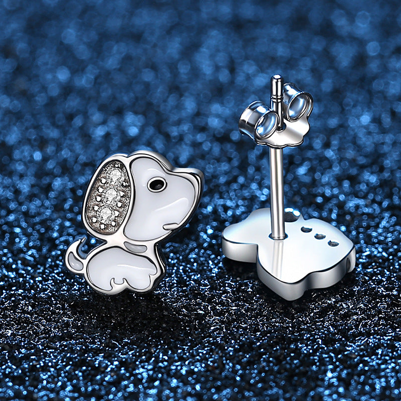 Dog Stud Earrings
