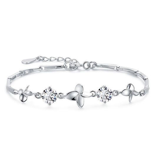 Four Leaf Bracelet