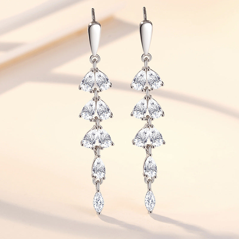 Dangle Earrings Sterling Silver 925