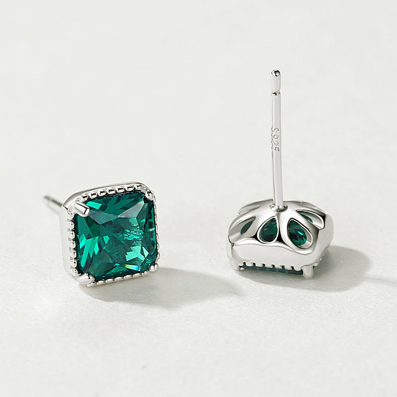 Square Stud Earrings