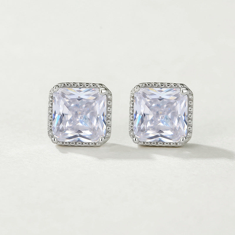 Square Stud Earrings