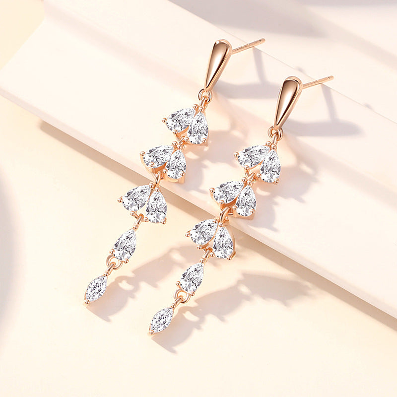 Dangle Earrings Sterling Silver 925