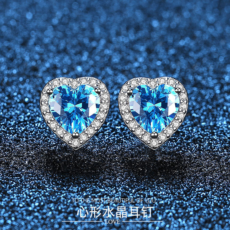 Heart Stud Earrings