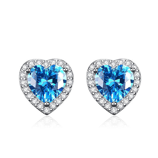 Heart Stud Earrings