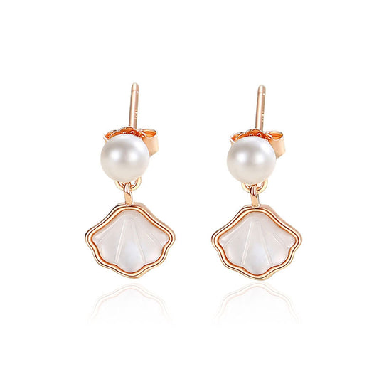 Pearl Dangle Earrings