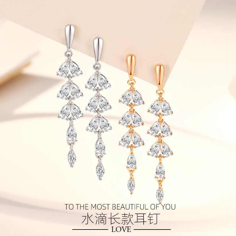 Dangle Earrings Sterling Silver 925