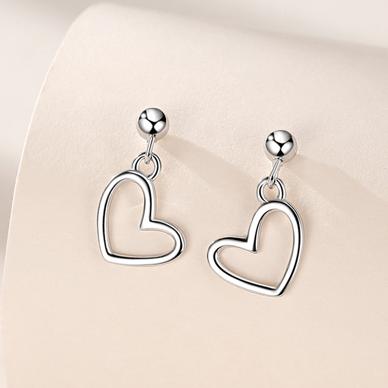 Heart Dangle Earrings