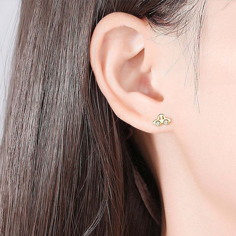 Little Car Earrings Stud