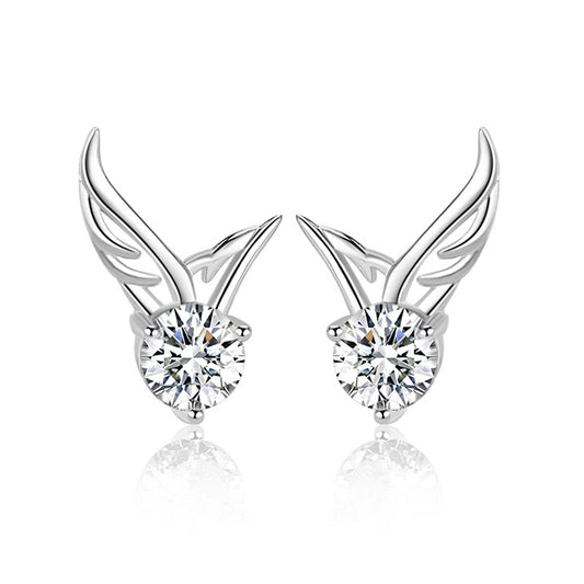 Angle Wind Stud Earrings