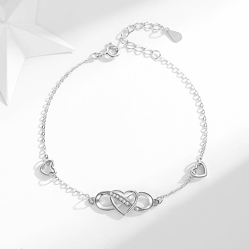 Infinity Heart Bracelet