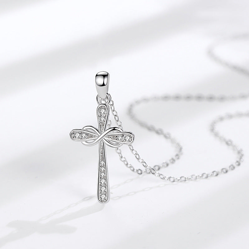 Infinity Cross Necklace