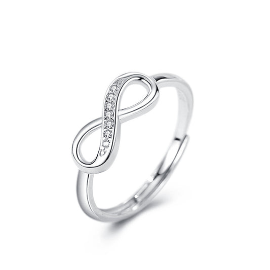 Infinity Ring Silver
