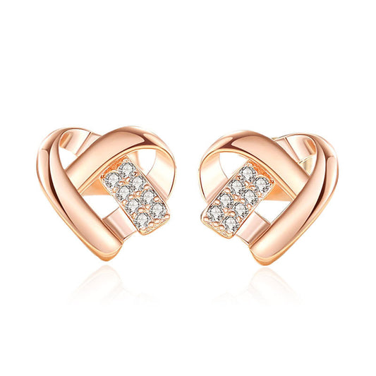 Heart Stud Earrings