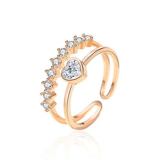 Heart Band Ring
