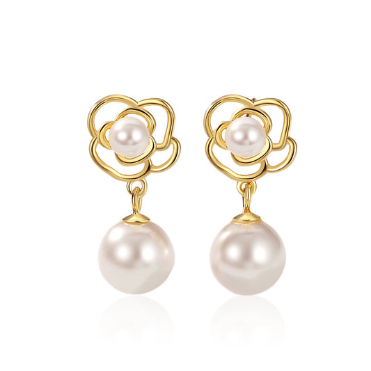Pearl Dangle Earrings
