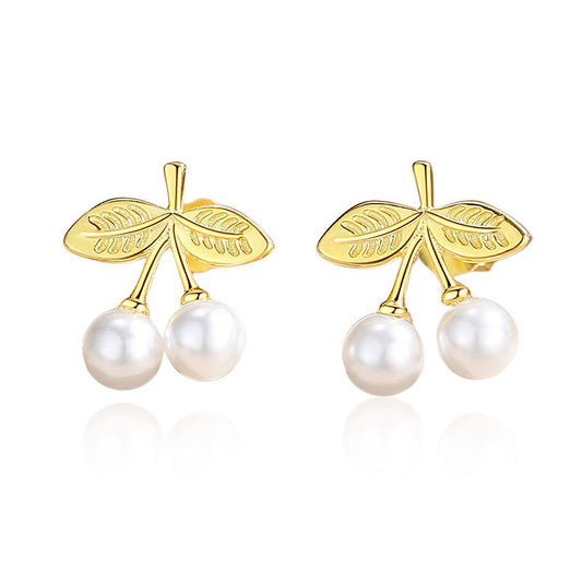 Pearl Stud Earrings