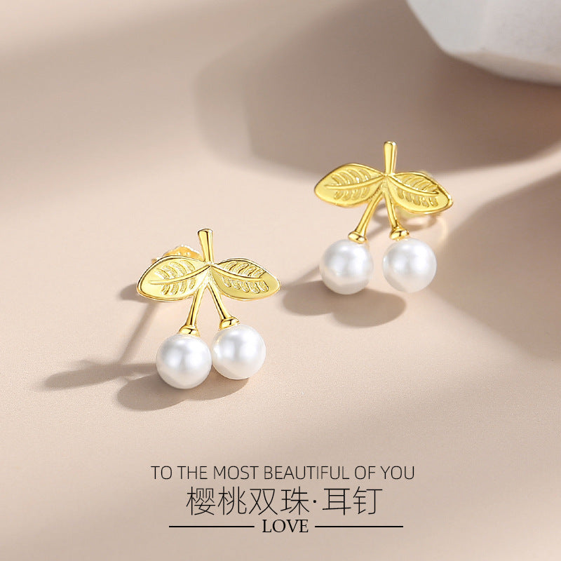 Pearl Stud Earrings