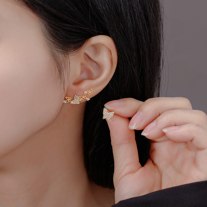 Butterfly Stud Earrings